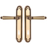 WIEN KILINCSGARNITÚRA 90mm KULCSOS ANTIK MAESTRO 103989824121 AJTÓKILINCS GARNITÚRA BELTÉRI