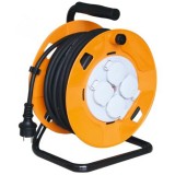 KÁBELDOB 30M GUMIKÁB(3*1.5mm2) MŰANYAG DOBOS HŐKIOLDÓS IMPORT HJR 10-30 KÁBELDOB-HOSSZABBÍTÓ-ELOSZTÓ