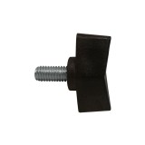 SZÁRNYAS CSAVAR M06*20 MŰANYAG FI  FEKETE KÉTFÜLŰ INDEN 29 UTOLSÓ DARABOK SPECIÁLIS KÖTŐELEMEK