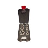 MENETMETSZŐ KÉSZLET 7DB-OS M3-12 IMPORT MENETKÉSZÍTŐ-JAVÍTÓ ESZKÖZÖK