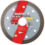DIATECH XB115 VÁGÓKORONG D115*30*22,2LYUK X-BLADE GRES ÉS MÁRVÁNY LAPHOZ  GYÉMÁNTSZEMCSÉS VÁGÓKORONG