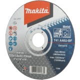 MAKITA B-35134 VÁGÓKORONG ACÉLHOZ D125*1.6A 22LYUK A46U-BF T41 LAPOS 