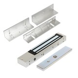 AJTÓMÁGNES 180KG 12/24VDC LED VISSZAJELZÉS KONZOLSZETTEL KIT-ZOA-180+ZL AJTÓZÁR