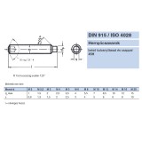 HERNYÓCSAVAR BK M12*40 DIN 915-45H NAT. CSAPOS IMPORT METRIKUS CSAVAROK