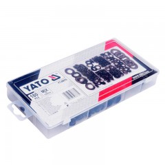 YATO 06878 GUMI O-GYŰRŰ KÉSZLET 180DB D06-D25 KÁBELÁTVEZETŐ  KÉSZLET