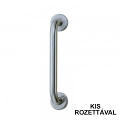AJTÓHÚZÓ U ALAKÚ 250mm D19mm INOX KIS ROZETTÁVAL MHA 819 AJTÓVASALAT