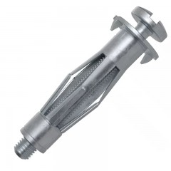 FISCHER 519783 ÜREGES FÉMDÜBEL D8*54 HM-S METRIKUS CSAVARRAL  GIPSZKARTON ÉS ÜREGES RÖGZÍTÉS