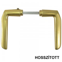 AJTÓKILINCS N°410 F3 ALU HOSSZÍTOTT TENGELLYEL 100mm MAGYAR ARANY SZÍN AJTÓKILINCS SZÓLÓBAN,AJTÓCÍM
