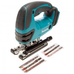 MAKITA DJV180ZX DEKOPÍRFŰRÉSZ AKKUS 18V+6F.LAP 26mm LÖKETMAGASSÁG GÉPTEST  DEKOPÍRFŰRÉSZ