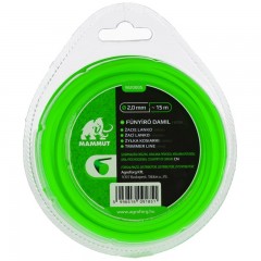 DAMIL D2.0 FŰKASZÁHOZ 15M KEREK ZÖLD MAMMUT M20005 FŰKASZA