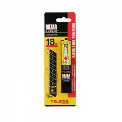 DEKORPENGE TÖRHETŐ 18mm 10DB/CSOMAG RAZAR BLACK TAJIMA LCB50-RB DEKORKÉSEK, -PENGÉK, HÁZTARTÁS