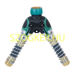 Y-ELOSZTÓ SÁRGARÉZ ELZÁRHATÓ 2ÁG KUPLUNG+BELSŐ MEN 1ÁG 1/2c JIERUI 37025 UTOLSÓ DARAB LOCSOLÁSTECHNIKA