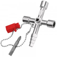 KAPCSOLÓSZEKRÉNY KULCS 5,7,8-AS +LÉPCSŐS KULCS+BIT KNIPEX 001104 SZERSZÁM-KULCSOK