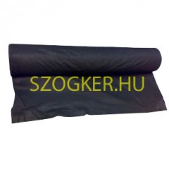 TAKARÓFÓLIA 4M*25M HOSSZÚ FEKETE KÖZÉP VASTAG TEKERCSBEN MAGYAR FÓLIA-PONYVA